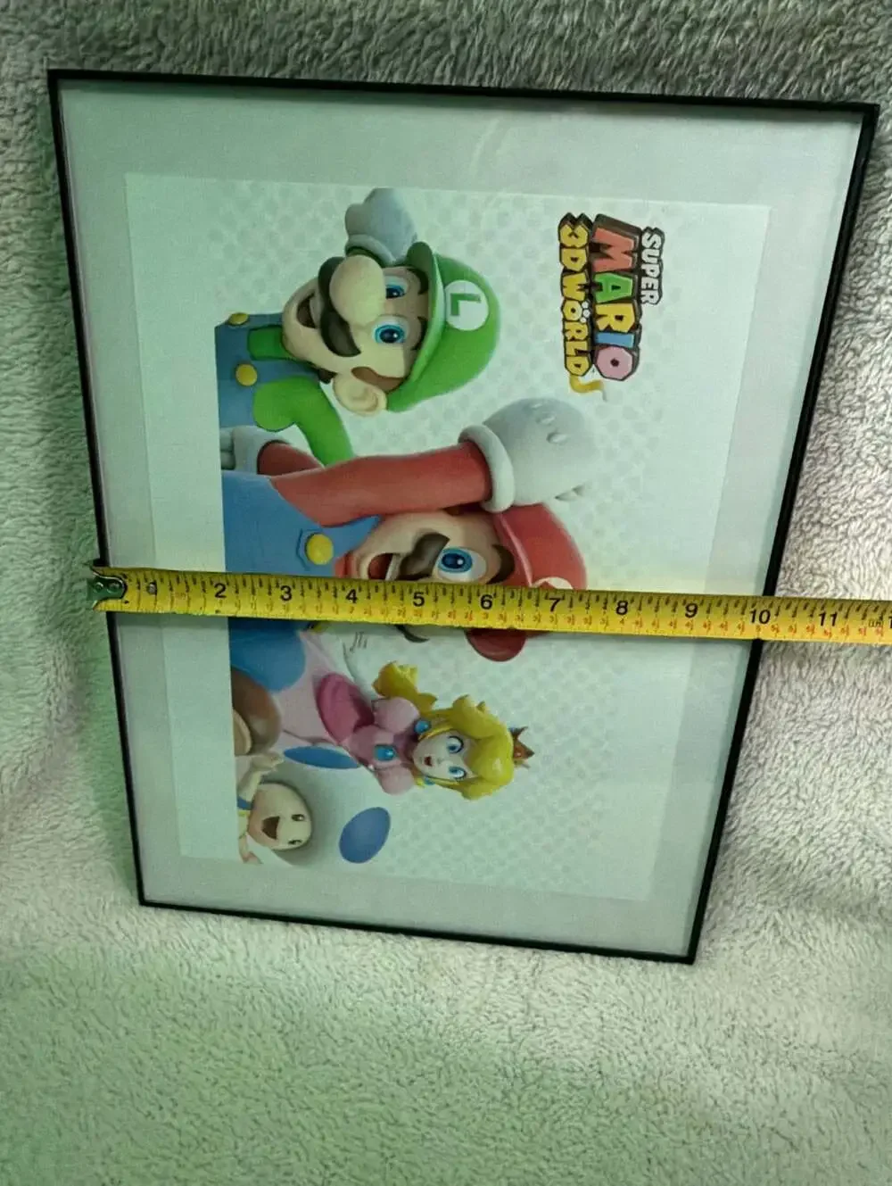 Nintendo Super Mario 3D World Framed Photo